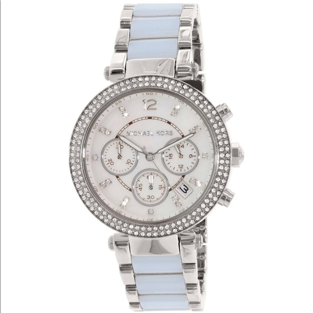 Michael Kors Blue Parker Watch